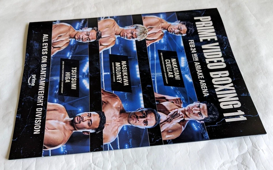 Boxing Program Junto Nakatani Cuellar WBC Tenshin Nasukawa Moloney Tsutsumi Higa - Image 4 of 4