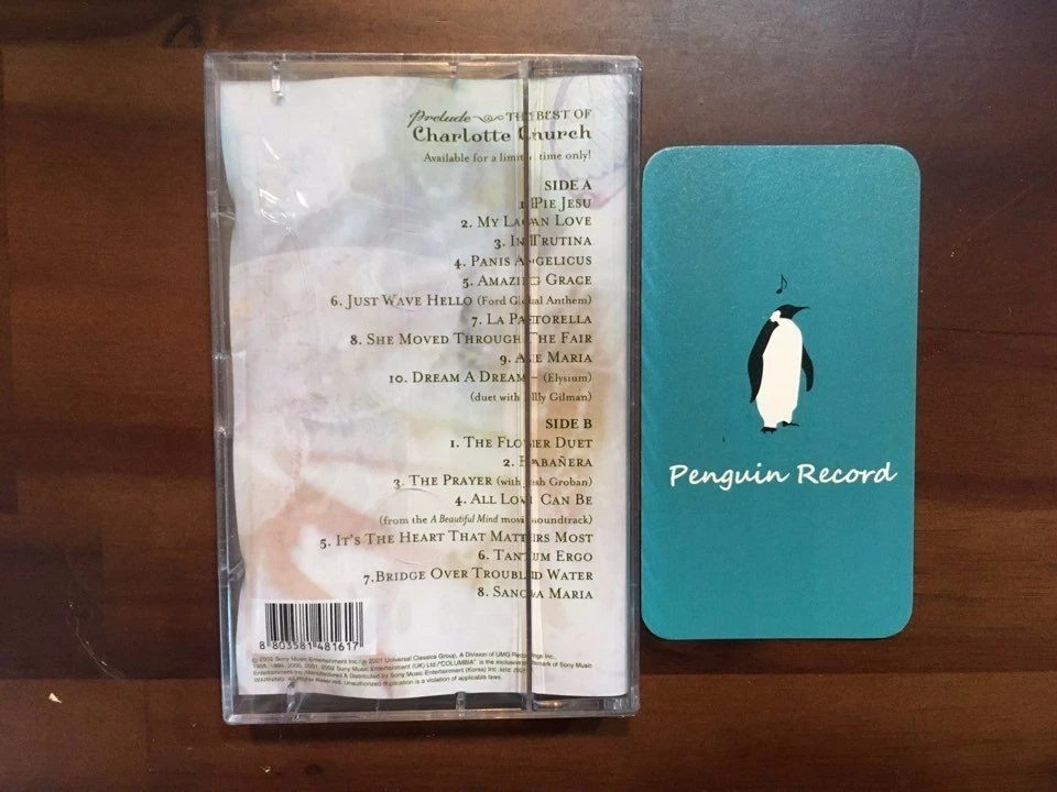 Prelude - The Best of Charlotte Church CASSETTE TAPE KOREA EDITION SEALED - Image 3 of 4