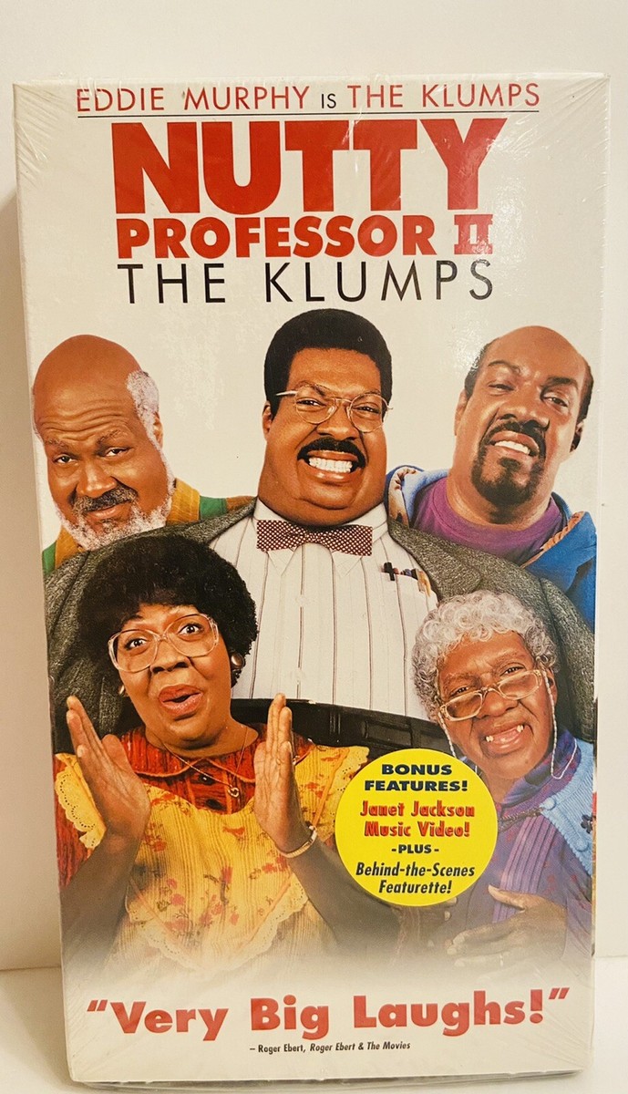 Nutty Professor II: The Klumps (VHS) 96898359139| eBay
