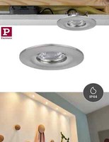 Paulmann Led Einbauleuchte Nova Mini Coin Starr 66Mm 4W Eisen GebüR. 2700K Ip44