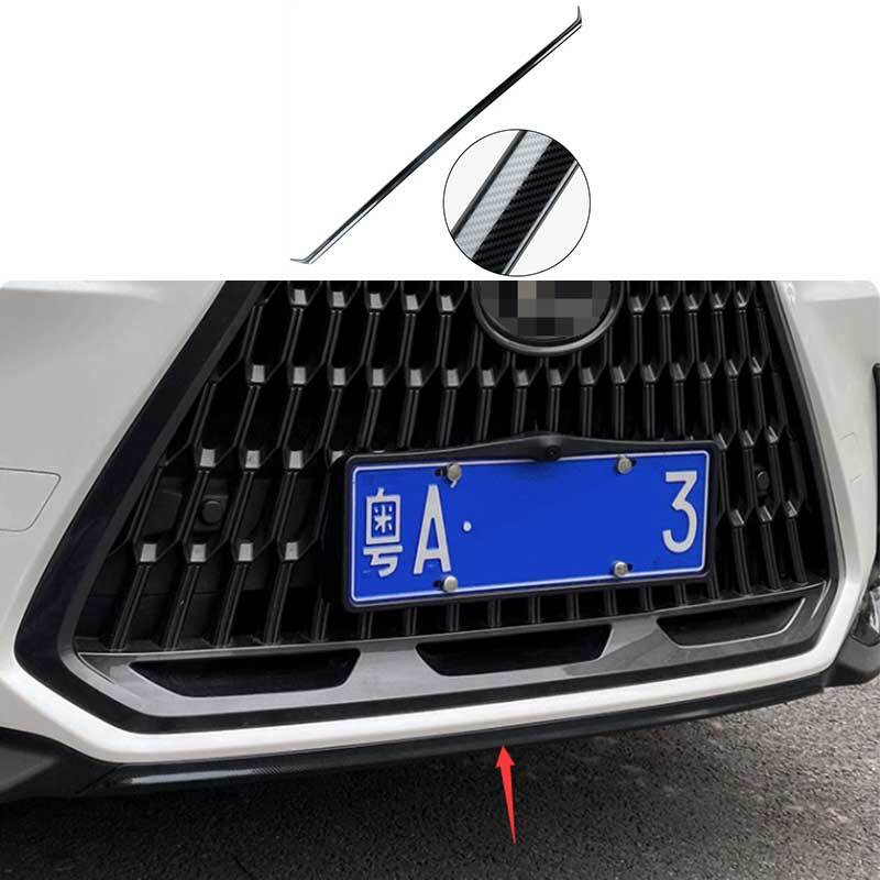 Lexus NX 250 350/h 2022-2024 Carbon Fiber Front Bumper Side Anti-Scratch Strip