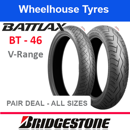 Bridgestone BT46 Motorcycle Tyre Pair Deal eBay