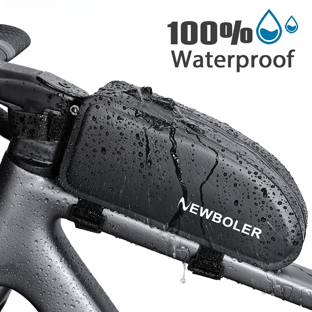 Waterproof Large Capacity Front Frame Bicycle Bag for Road Cycling