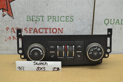 2006-10 Chevrolet Impala AC Temperature Climate 15909083 Control 22-9E1 Bx 3