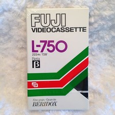 Fuji Video Cassette L-750 222m/728' Beta