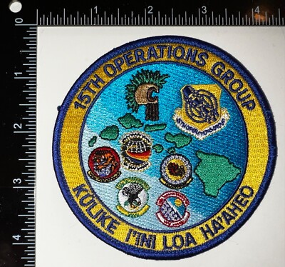 USAF 15th Operations Group Fighter Squadron Gaggle Patch | eBay