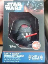 Bitty Boomers Star Wars Darth Vader With Light Saber Mini Bluetooth Speaker