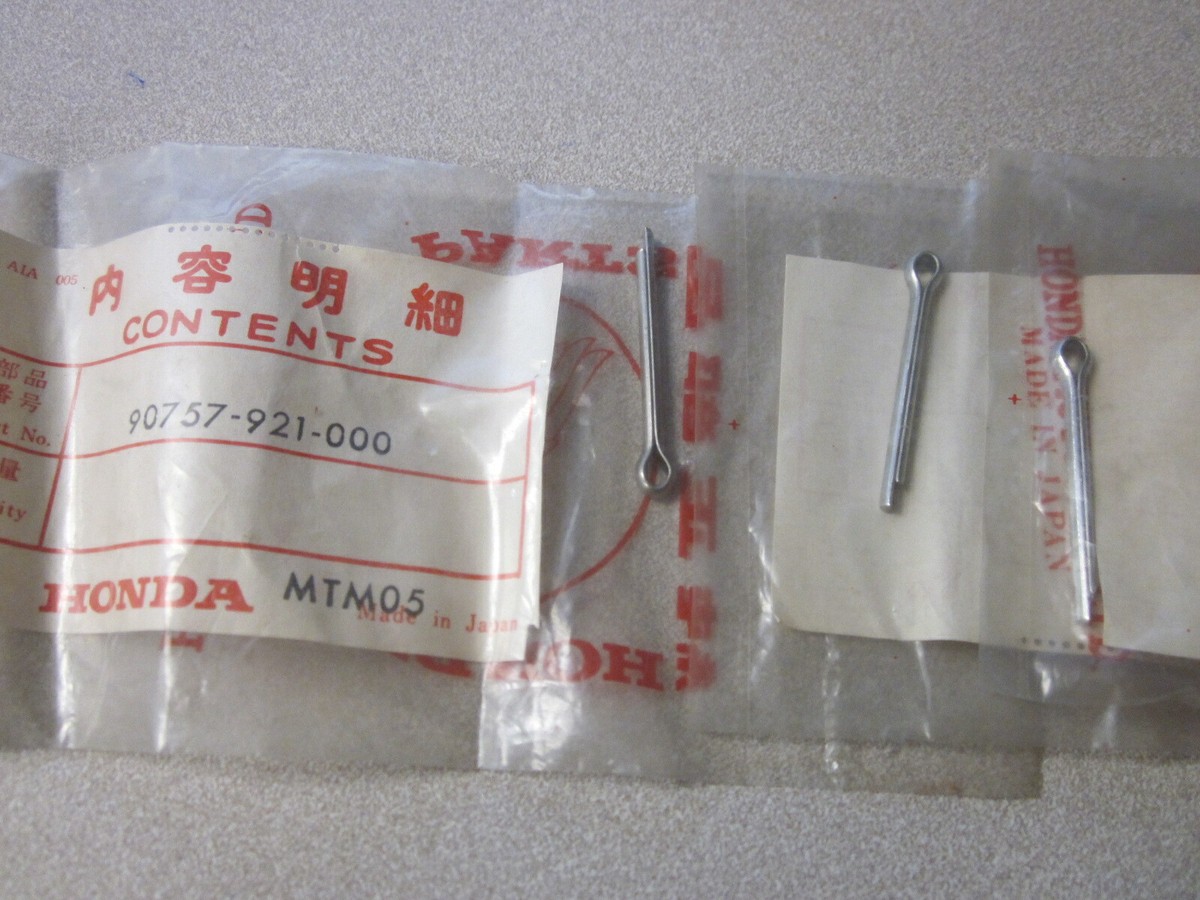 NOS Honda Outboard 3mm Cotter Pin BF75F/Z BF100B/F 90757-921