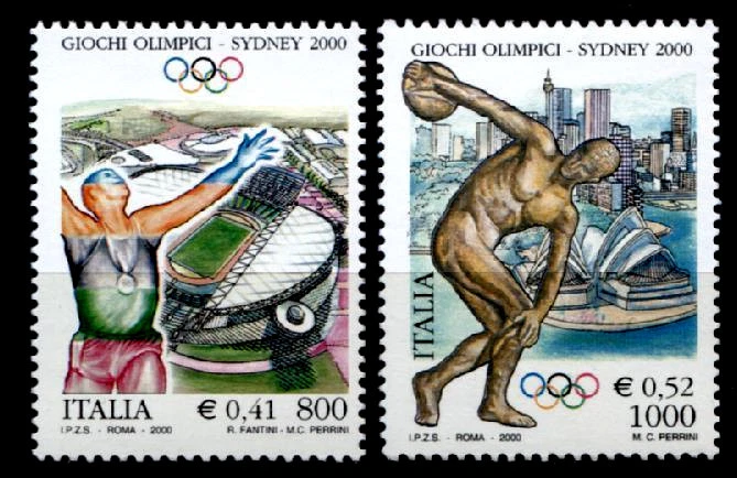 Olympische Sommerspiele 2000, Sydney. 2W. Italien 2000