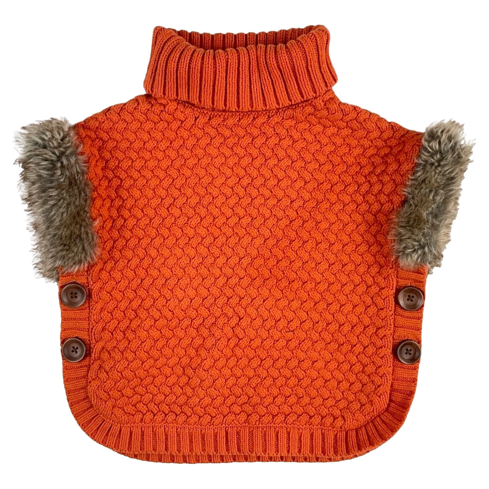 Chalecos de piel para niñas