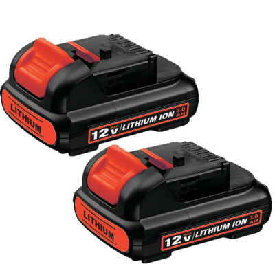 10.8V/12V 3.0AH Li-ion Dewalt DCB120 DCB123 DCB125 DCB127 DCD710 DCF610 Ersatz Akku|Versand