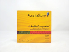 ROSETTA STONE Audio Companion MANDARIN CHINESE 4-Disc Set CD Level 1