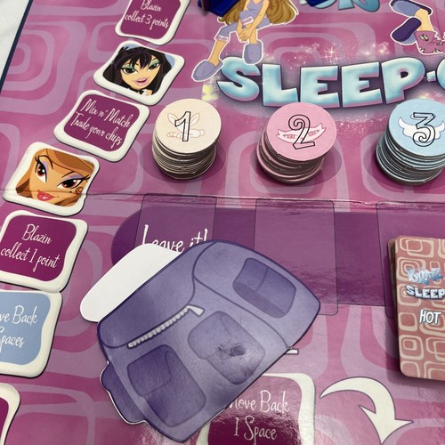 MGA Bratz Sleep-Over Board Game A Slumber Party Guessing Game - Picture 18 of 23