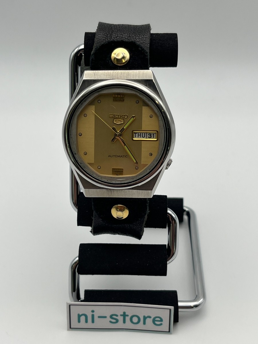 SEIKO 5自動巻き腕時計OH済み6309-617Aとあります Seiko 5 Automatic 6309-400A Day/Date Vintage Men's Watch