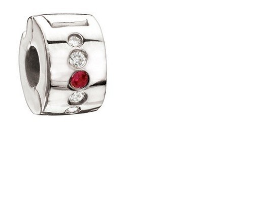 Authentisches Chamilia 1430-0002 Schloss mit Schmucksteinen - Fuchsia CZ NICHT MEHR ERHÄLTLICH kostenloser Versand