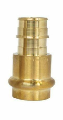 Nibco Webstone Pro-Connect 1'' Press x F1960 Brass Transition Fitting H-36804W 