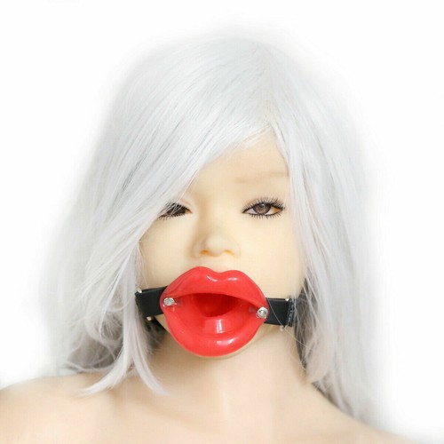 Open Mouth Gag Puppy Bone Adjustable Strap Bondage BDSM Roleplay Harness - Picture 20 of 80