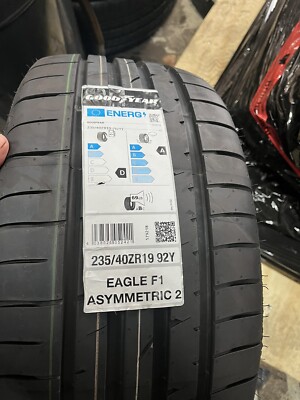 Goodyear Eagle F1 Asymmetric 2x 235/40 ZR19 (92Y) N0 und 2x 285/35/19 103 Y N0