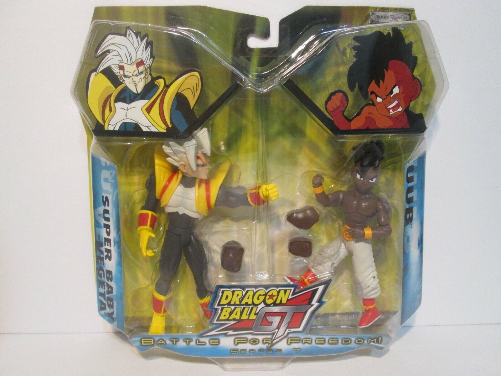 Dragon ball Z Master & Scholar Uub Oob Limited Edition Jakks 4 DBZ Figure  RARE