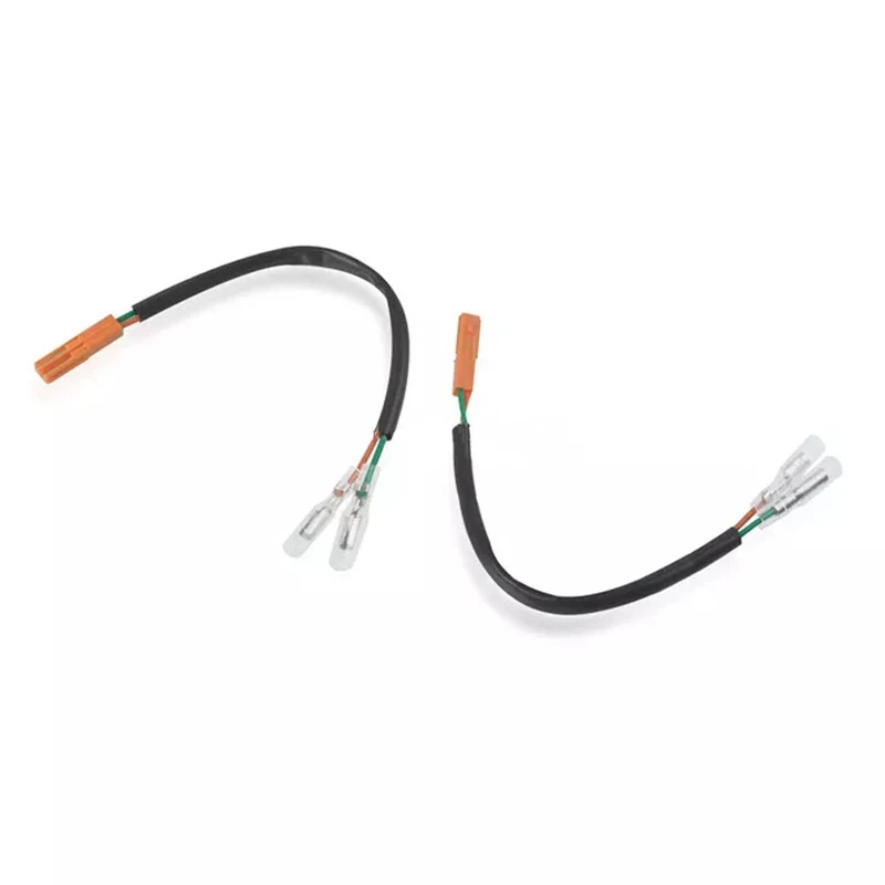 Enchufes adaptadores de cableado de señal de giro de 2 piezas para Kawasaki EX250 Ninja 250R 2006-2012 Foto 3 de 4