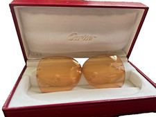 Authentic Cartier Replacement Lenses for Cartier Rimless Frame - Morgan Shape