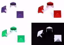 13mm Pyramid Colored Studs Spots 100ct. Great quality from StudsAndSpikes.
