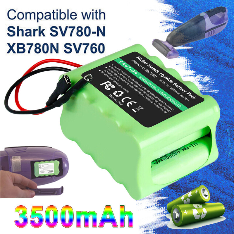 Battery for Shark SV760 SV780 Series Cordless Pet Perfect II Hand