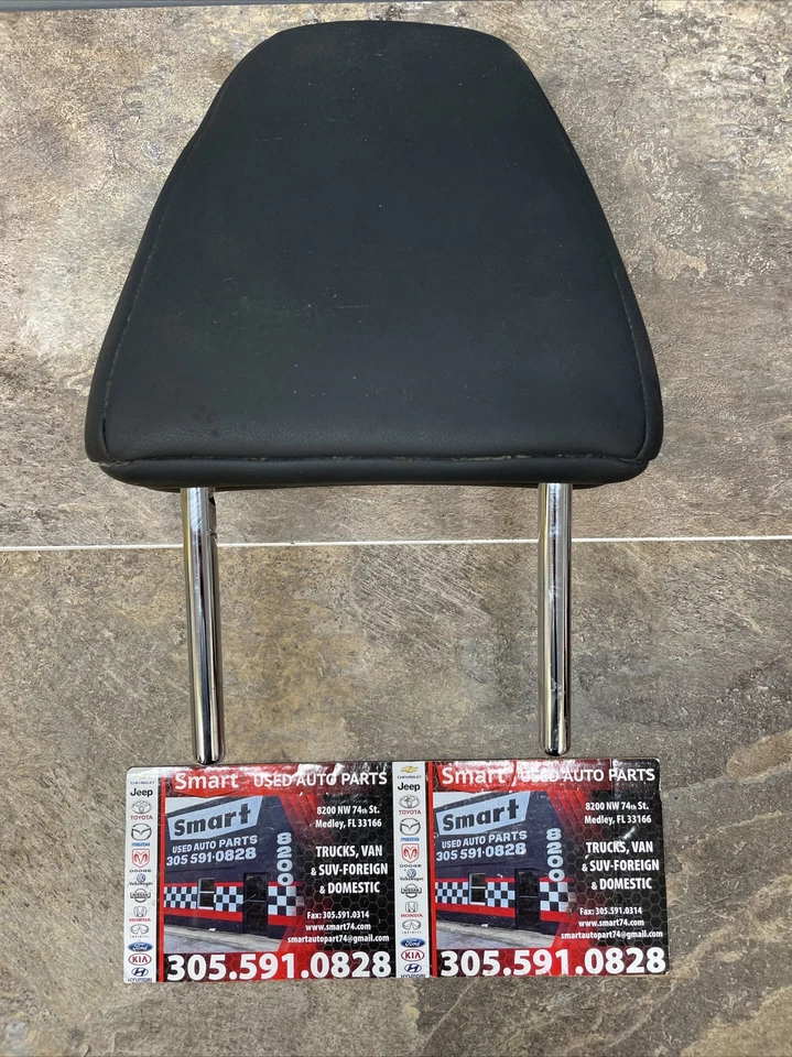 Lexus IS200T 2016 reposacabezas delantero cuero negro OEM Foto 3 de 4