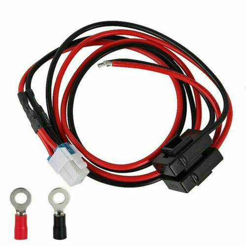 4 Pin 12AWG 30A Fuse DC Power Cable For Yaesu FT-450D/950/991/891 FTDX-1200/3000 - Afbeelding 1 van 9