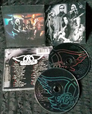 AEROSMITH - 2CD O Yeah! Ultimate.  Argentinia Press. SHIPP. WITH TRACKING NUMBER