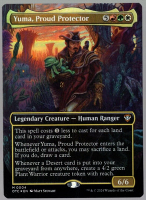 Yuma, Proud Protector 0004 Mythic Foil Outlaws of Thunder Junction MTG NM