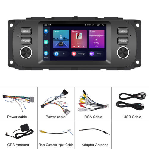 2+64GB CarPlay Android 13 Autoradio Für Jeep Chrysler Dodge GPS Navi WiFi BT - Bild 13 von 19