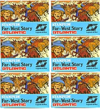 6 Sets of 1/72 Scale Atlantic HO Far-West Story Stampede # 1113 - mint in box