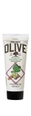 Korres Pure Olive and Fig Body Cream , 6.76 fl oz. 200 ml. New & Sealed