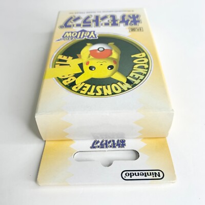 ポケモントランプ Yellow 1998年製 Nintendo Pokemon Playing Cards Yellow 3d 1998 Released for sale
