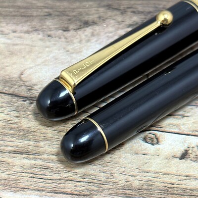 PILOT CUSTOM74 14k-585 GOLD NIB:M FOUNTAIN PEN VINTAGE JAPAN A350