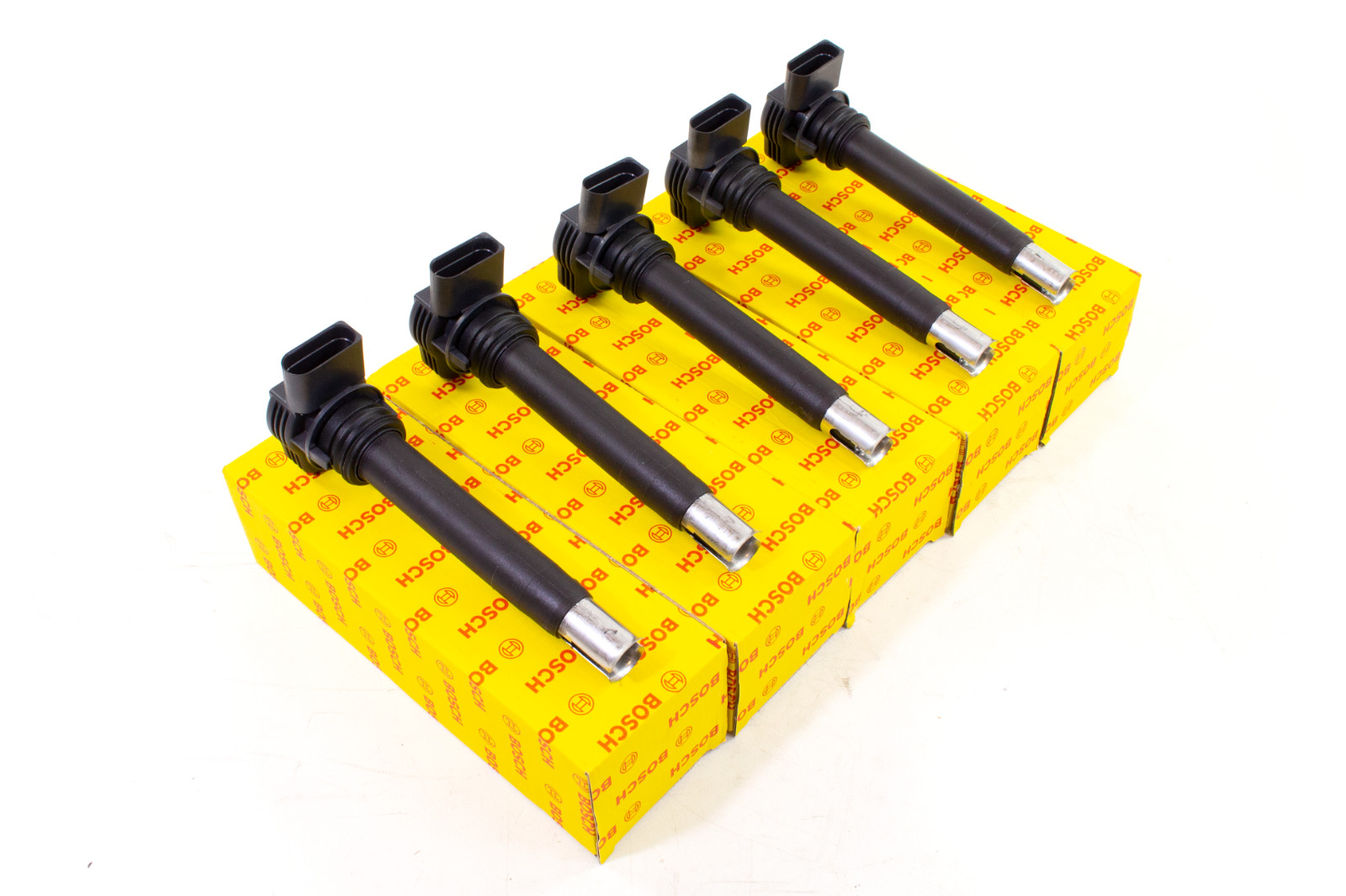 5x NEW OEM BOSCH VW Audi 2.5 5.0 Ignition Coils 07K905715G 0221604115