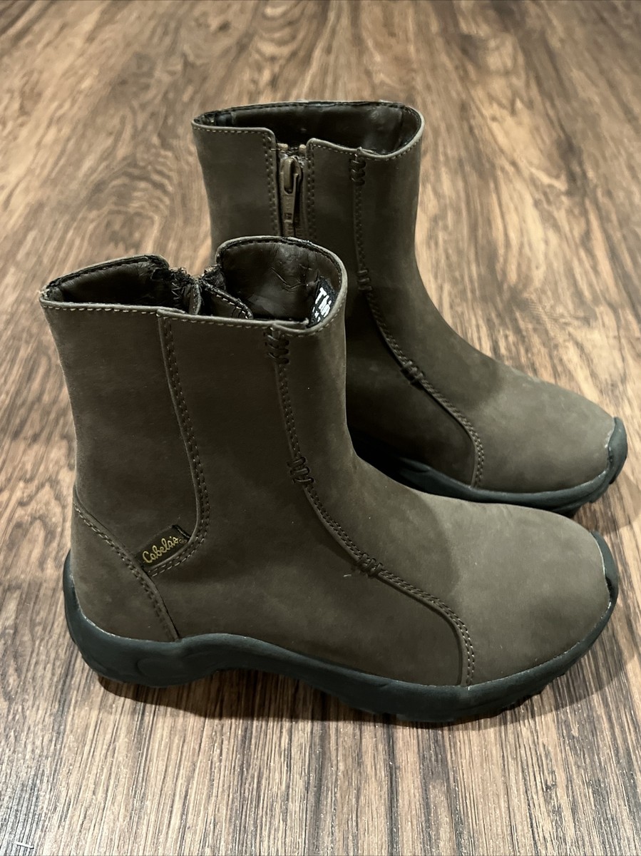 Cabelas thinsulate suede brown boots 6 womans | eBay