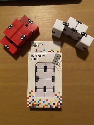 brand new white infinity cube