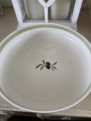 David Mason Design große Sommer oliv salbeigrün Servierschüssel Salat Pasta Mahlzeit