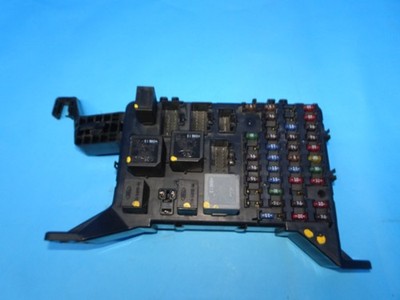 02-08 JAGUAR X-TYPE INTERIOR FUSE BOX ASSEMBLY FUSES RELAYS OEM 1X43-14A073-AF