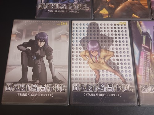 Ghost in the Shell: Stand Alone Complex Anime Complete Set Vol 1-7 DVD Tested! - Bild 4 von 18
