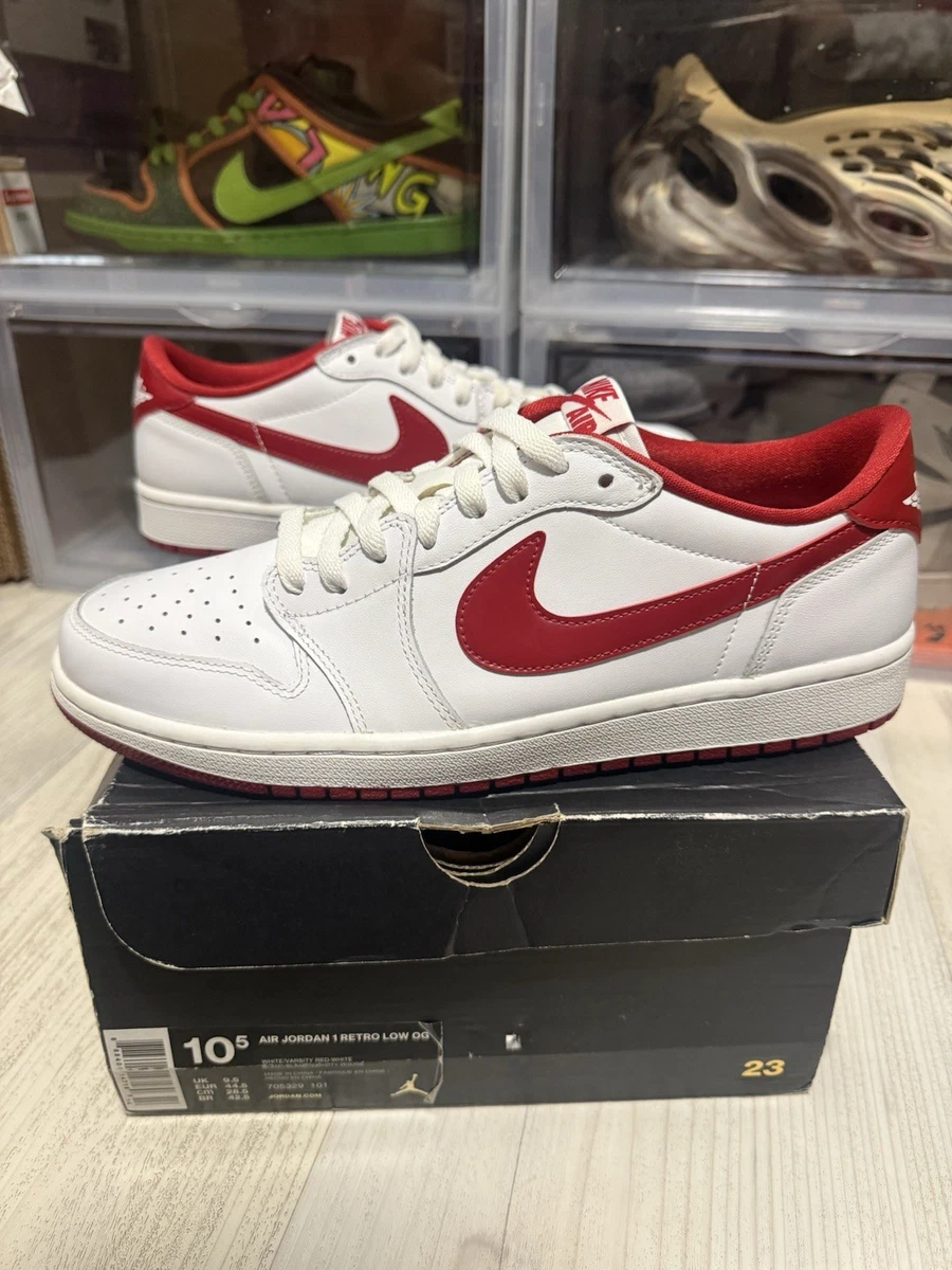 靴/バッグ Air Jordan 1 Retro Low OG Varsity Red Jordan 1 Retro OG Low Varsity Red | eBay
