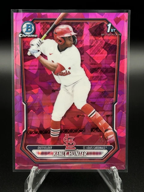 First Bowman Chrome Sapphire Papradascha Kenly Hunter 1/1