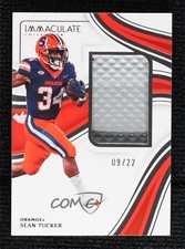 2023 Panini Immaculate Collegiate Sneak Peek /22 Sean Tucker #ISP-SET pe8