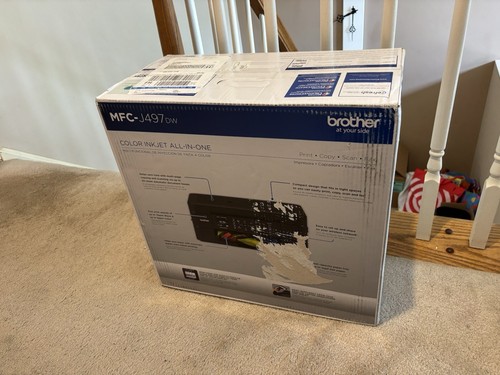 Brand New Brother Work Smart Serie MFC-J497DW Wireless Inkjet All-In-One Printer - 第 2/11 張圖片