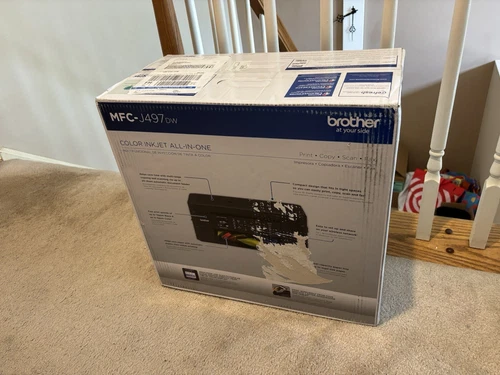 Brand New Brother Work Smart Serie MFC-J497DW Wireless Inkjet All-In-One Printer - Picture 2 of 11