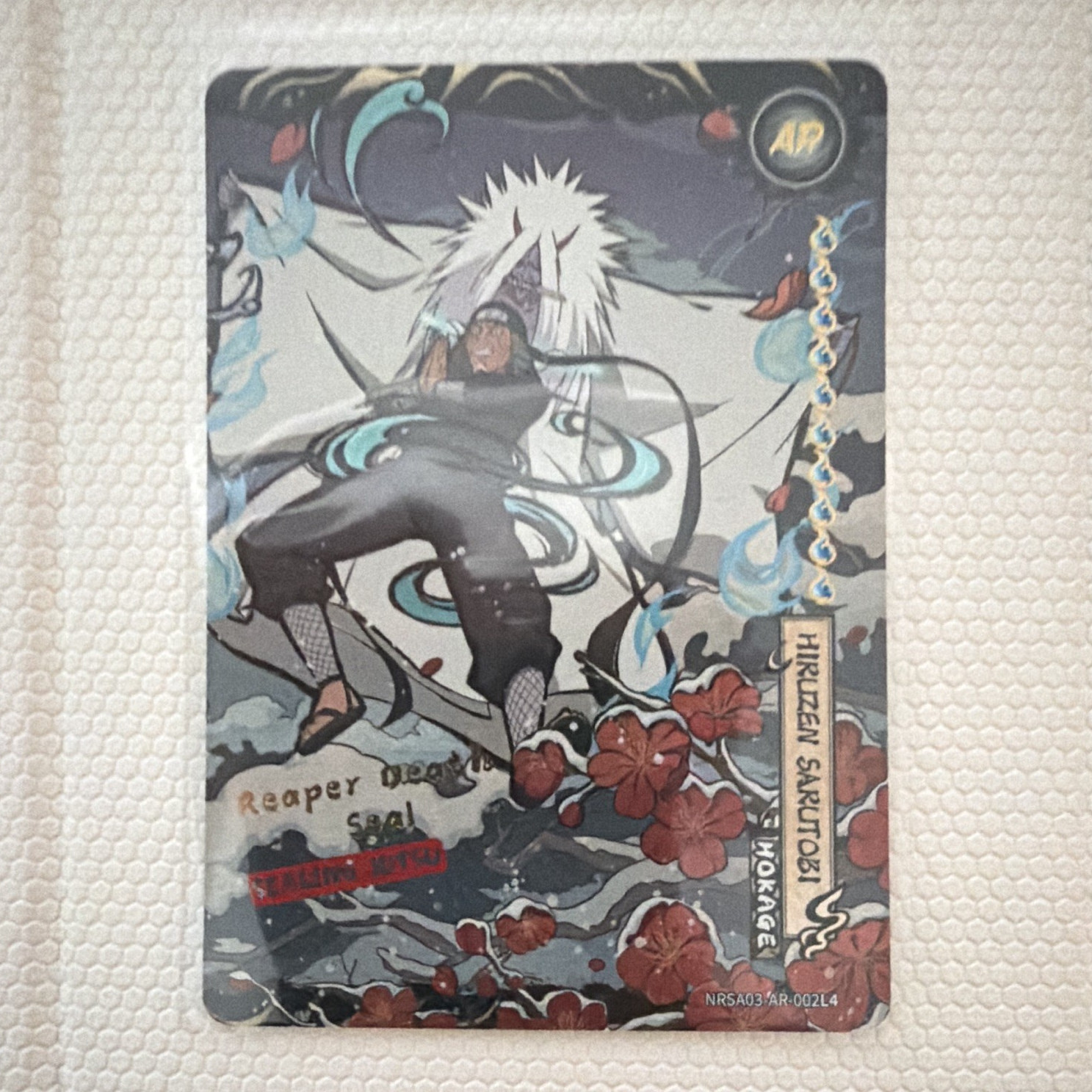 Sello de la muerte Kayou Naruto Hiruzen Sarutobi Reaper NRSA03-002L4 624/777