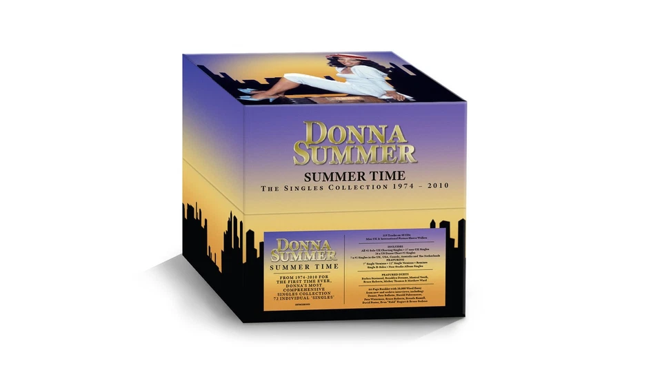 Donna Summer Summer Time: The Singles Coll (CD) (UK IMPORT) (PRESALE 01/30/2026) - Image 3 of 4