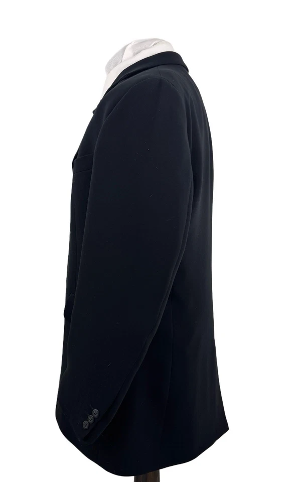 Gibson Black Suit Mod Style 100%POLYESTER 42/34 3 Button Excellent Condition a23 - Image 3 of 4